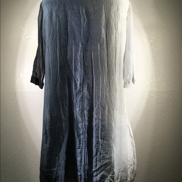 Viviana Uchitel Iceland Silk Ombré Tunic NWT - Picture 3 of 6